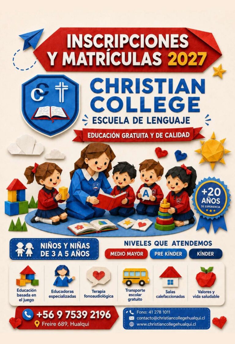 Matrículas 2027 abiertas